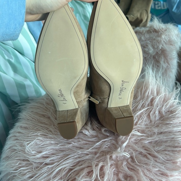 Sam Edelman Karlee Suede Booties - Picture 2 of 3
